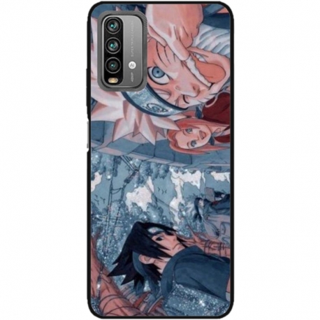 Husa personalizata tip carcasa HQPrint pentru Xiaomi Redmi Note 9 Pro Max, model Naruto 2, multicolor, S1D1M0133