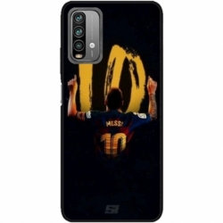 Husa personalizata tip carcasa HQPrint pentru Xiaomi Redmi Note 9 Pro Max, model Messi 2, multicolor, S1D1M0134