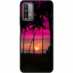 Husa personalizata tip carcasa HQPrint pentru Xiaomi Redmi Note 9 Pro Max, model Beach View 1, multicolor, S1D1M0136