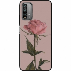 Husa personalizata tip carcasa HQPrint pentru Xiaomi Redmi Note 9 Pro Max, model Flowers 8, multicolor, S1D1M0141