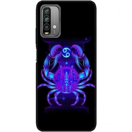 Husa personalizata tip carcasa HQPrint pentru Xiaomi Redmi Note 9 Pro Max, model Cancer, multicolor, S1D1M0147