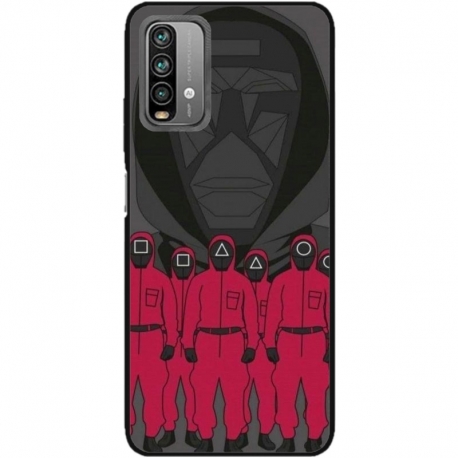 Husa personalizata tip carcasa HQPrint pentru Xiaomi Redmi Note 9 Pro Max, model Squid Game 15, multicolor, S1D1M0187