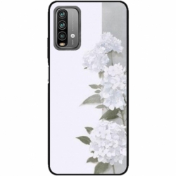 Husa personalizata tip carcasa HQPrint pentru Xiaomi Redmi Note 9 Pro Max, model Flowers 16, multicolor, S1D1M0217