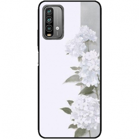 Husa personalizata tip carcasa HQPrint pentru Xiaomi Redmi Note 9 Pro Max, model Flowers 16, multicolor, S1D1M0217