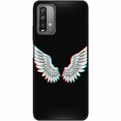 Husa personalizata tip carcasa HQPrint pentru Xiaomi Redmi Note 9 Pro Max, model Angel, multicolor, S1D1M0219