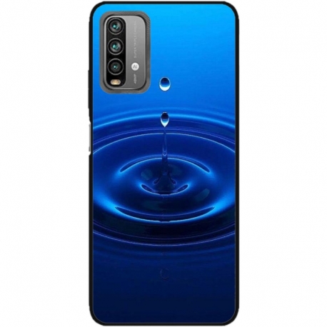 Husa personalizata tip carcasa HQPrint pentru Xiaomi Redmi Note 9 Pro Max, model Picatura, multicolor, S1D1M0240