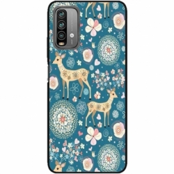 Husa personalizata tip carcasa HQPrint pentru Xiaomi Redmi Note 9 Pro Max, model Mandela 1, multicolor, S1D1M0254