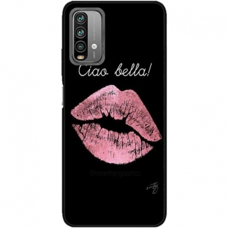 Husa personalizata tip carcasa HQPrint pentru Xiaomi Redmi Note 9 Pro Max, model Ciao Bella, multicolor, S1D1M0261