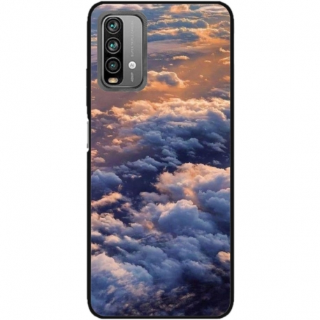 Husa personalizata tip carcasa HQPrint pentru Xiaomi Redmi Note 9 Pro Max, model Beautiful Sky, multicolor, S1D1M0277