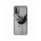Husa personalizata tip carcasa HQPrint pentru Xiaomi Redmi Note 9, model Black Paint, multicolor, S1D1M0336