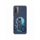 Husa personalizata tip carcasa HQPrint pentru Xiaomi Redmi Note 9, model Biker Astronaout, multicolor, S1D1M0375