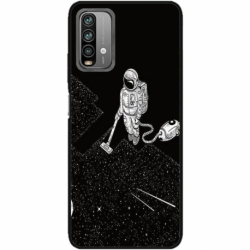 Husa personalizata tip carcasa HQPrint pentru Xiaomi Redmi Note 9S, model Vacuum of Space, multicolor, S1D1M0007