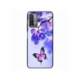 Husa personalizata tip carcasa HQPrint pentru Xiaomi Redmi Note 9S, model Butterfly 2, multicolor, S1D1M0029