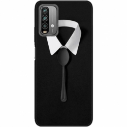 Husa personalizata tip carcasa HQPrint pentru Xiaomi Redmi Note 9S, model Mr Fancy, multicolor, S1D1M0036