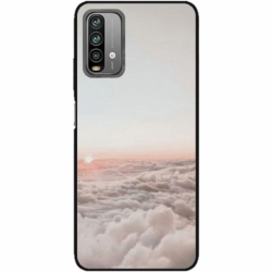 Husa personalizata tip carcasa HQPrint pentru Xiaomi Redmi Note 9S, model Sky, multicolor, S1D1M0061