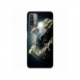 Husa personalizata tip carcasa HQPrint pentru Xiaomi Redmi Note 9S, model Cloudy Earth, multicolor, S1D1M0067