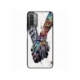 Husa personalizata tip carcasa HQPrint pentru Xiaomi Redmi Note 9S, model Abstract Holding, multicolor, S1D1M0271