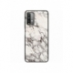 Husa personalizata tip carcasa HQPrint pentru Xiaomi Redmi Note 9S, model White Marble, multicolor, S1D1M0325