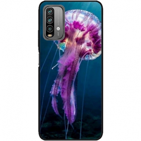 Husa personalizata tip carcasa HQPrint pentru Xiaomi Redmi Note 9S, model Mushroom, multicolor, S1D1M0326