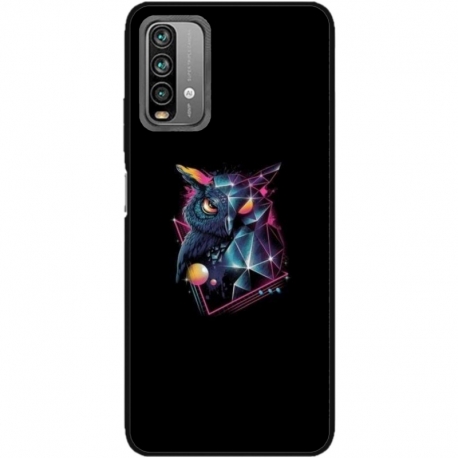 Husa personalizata tip carcasa HQPrint pentru Xiaomi Redmi Note 9S, model Colorful 9, multicolor, S1D1M0333