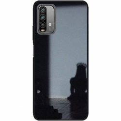 Husa personalizata tip carcasa HQPrint pentru Xiaomi Redmi Note 9S, model Shadow Princess, multicolor, S1D1M0341
