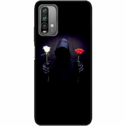 Husa personalizata tip carcasa HQPrint pentru Xiaomi Redmi Note 9S, model Choose Rose, multicolor, S1D1M0343