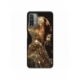 Husa personalizata tip carcasa HQPrint pentru Xiaomi Redmi Note 9S, model Golden Girl, multicolor, S1D1M0350