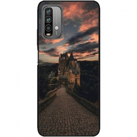 Husa personalizata tip carcasa HQPrint pentru Xiaomi Redmi Note 9S, model Nice View 14, multicolor, S1D1M0361