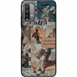 Husa personalizata tip carcasa HQPrint pentru Xiaomi Redmi Note 9S, model PUBG 2, multicolor, S1D1M0363