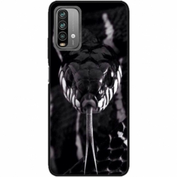 Husa personalizata tip carcasa HQPrint pentru Xiaomi Redmi Note 9S, model Snake, multicolor, S1D1M0378