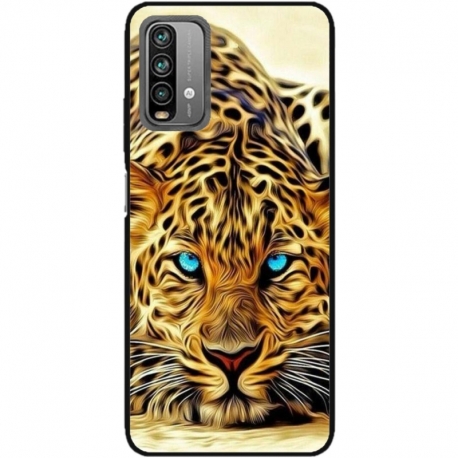Husa personalizata tip carcasa HQPrint pentru Xiaomi Redmi Note 9S, model Cheetah, multicolor, S1D1M0382