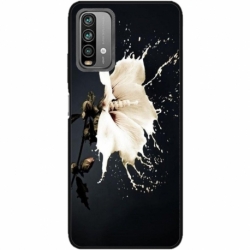 Husa personalizata tip carcasa HQPrint pentru Xiaomi Redmi Note 9S, model Jasmine, multicolor, S1D1M0389