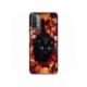 Husa personalizata tip carcasa HQPrint pentru Xiaomi Redmi 10X, model Black Cat 3, multicolor, S1D1M0017