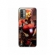 Husa personalizata tip carcasa HQPrint pentru Xiaomi Redmi 10X, model Iron Man 1, multicolor, S1D1M0102