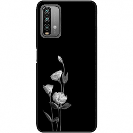 Husa personalizata tip carcasa HQPrint pentru Xiaomi Redmi 10X, model Abstract Flowers, multicolor, S1D1M0216