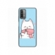 Husa personalizata tip carcasa HQPrint pentru Xiaomi Redmi 10X, model Cute Puppy, multicolor, S1D1M0232