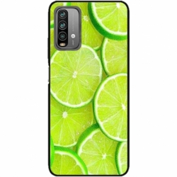 Husa personalizata tip carcasa HQPrint pentru Xiaomi Redmi 10X, model Lime, multicolor, S1D1M0253