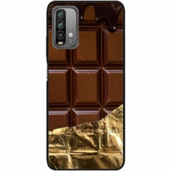 Husa personalizata tip carcasa HQPrint pentru Xiaomi Redmi 10X, model Chocolate, multicolor, S1D1M0272