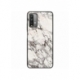 Husa personalizata tip carcasa HQPrint pentru Xiaomi Redmi 10X, model White Marble, multicolor, S1D1M0325