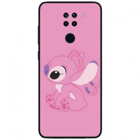 Husa personalizata tip carcasa HQPrint pentru Xiaomi Redmi Note 9 5G, model Pink Stitch, multicolor, S1D1M0005