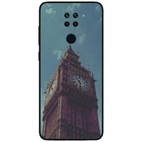 Husa personalizata tip carcasa HQPrint pentru Xiaomi Redmi Note 9 5G, model Big Ben 1, multicolor, S1D1M0013