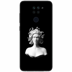 Husa personalizata tip carcasa HQPrint pentru Xiaomi Redmi Note 9 5G, model Medusa 1, multicolor, S1D1M0121