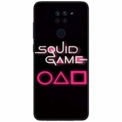 Husa personalizata tip carcasa HQPrint pentru Xiaomi Redmi Note 9 5G, model Squid Game 4, multicolor, S1D1M0176