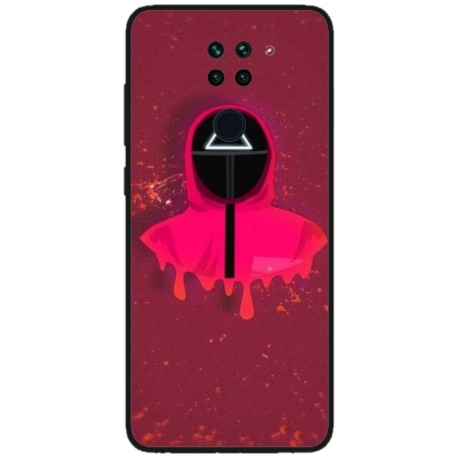 Husa personalizata tip carcasa HQPrint pentru Xiaomi Redmi Note 9 5G, model Squid Game 6, multicolor, S1D1M0178