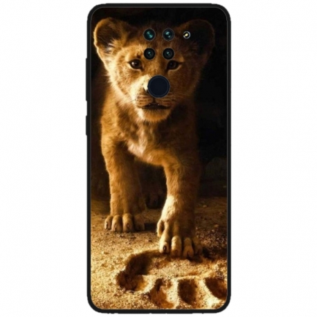 Husa personalizata tip carcasa HQPrint pentru Xiaomi Redmi Note 9 5G, model Lion King 2, multicolor, S1D1M0198