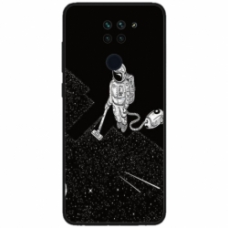 Husa personalizata tip carcasa HQPrint pentru Xiaomi Redmi Note 9T, model Vacuum of Space, multicolor, S1D1M0007