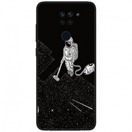 Husa personalizata tip carcasa HQPrint pentru Xiaomi Redmi Note 9T, model Vacuum of Space, multicolor, S1D1M0007