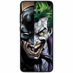 Husa personalizata tip carcasa HQPrint pentru Xiaomi Redmi Note 9T, model Batman VS Joker, multicolor, S1D1M0012