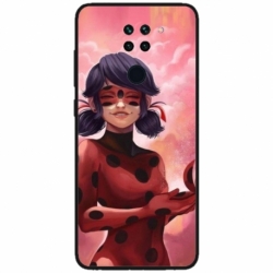 Husa personalizata tip carcasa HQPrint pentru Xiaomi Redmi Note 9T, model Buburuza, multicolor, S1D1M0025