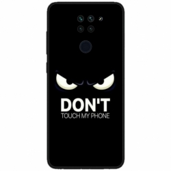 Husa personalizata tip carcasa HQPrint pentru Xiaomi Redmi Note 9T, model Dont touch my phone 1, multicolor, S1D1M0035